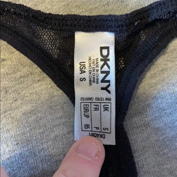 DKNY black lace bralette size S - Picture 2 of 5